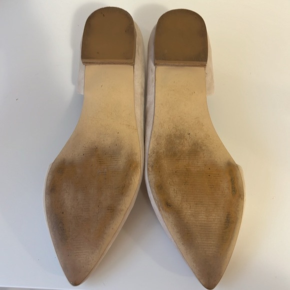 Steve Madden Audriana Suede D'Orsay Blush Tan Flat Size 8.5 - Picture 10 of 10